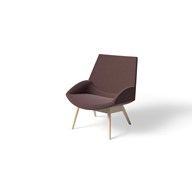 Size lænestol med træstel ask