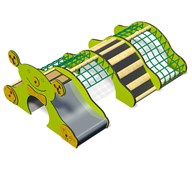 Teddy rutsjebane med dobbelte klatrenet