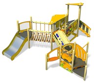 Peeku eventyrtårn med tunnel og broer