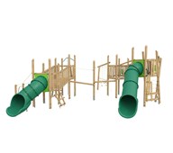 Ligno multileg med tunnelrutsjebane