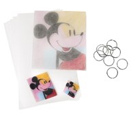 DIY nøglering med krympeplade 50-pak