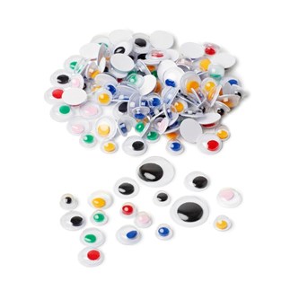 Plastøjne bevægelige og selvklæbende 1100 stk.