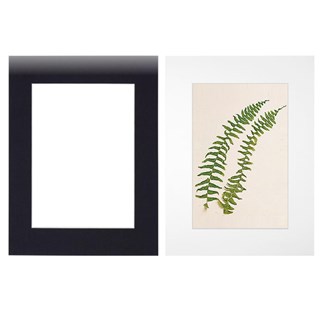 Passepartout A3 hvid/sort 26-pak