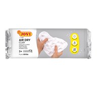 Lufttørrende ler 1 kg hvid