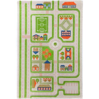 Legetæppe trafik 100x150 cm