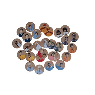 Vendespil ansigter og følelser