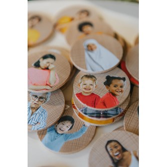 Vendespil ansigter og følelser