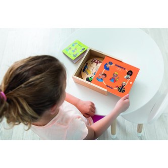 Rundt lag-på-lag-puslespil – erhverv