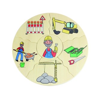 Rundt lag-på-lag-puslespil – erhverv