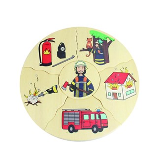 Rundt lag-på-lag-puslespil – erhverv