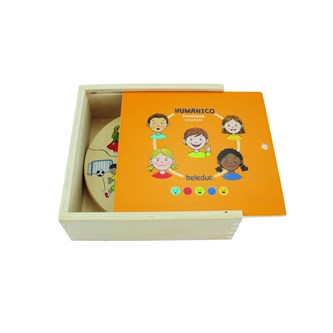 Rundt lag-på-lag-puslespil – følelser