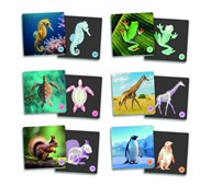 Vendespil dyr og skeletter