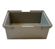 Kasse 150 mm, grå, IS-Vet