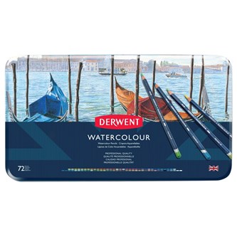 Derwent akvarelblyanter 72-pak