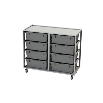 IS-VET mobil opbevaringsvogn 100x45x85 cm