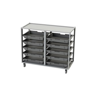 IS-VET mobil opbevaringsvogn 100x45x85 cm