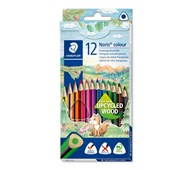 Staedtler trekantede farveblyanter 12-pak
