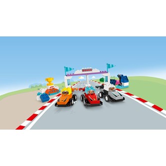 LEGO® DUPLO® F1® Teams med racerbiler og kørere
