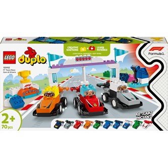 LEGO® DUPLO® F1® Teams med racerbiler og kørere