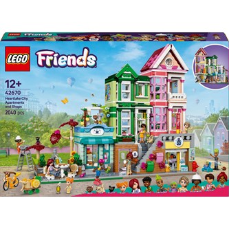 LEGO® Friends Heartlake Citys lejligheder og butikker