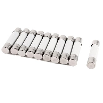Keramisk glassikring 5x20 mm, S 1.6A, 10-pak