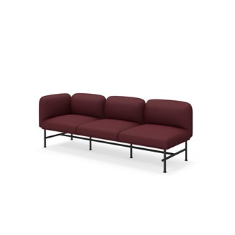 Nebula 3-pers. med armlæn højre