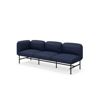 Nebula 3-pers. med armlæn højre