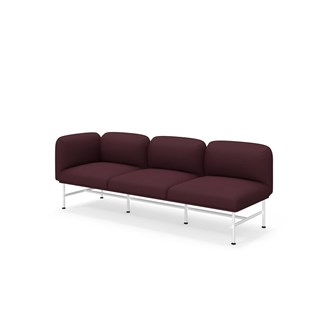 Nebula 3-pers. med armlæn højre