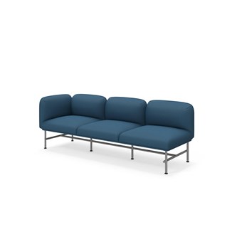 Nebula 3-pers. med armlæn højre