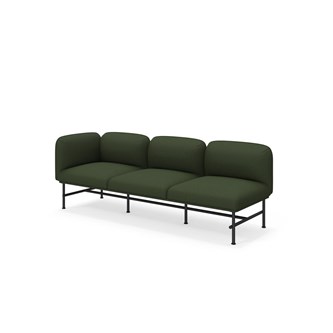 Nebula 3-pers. med armlæn højre