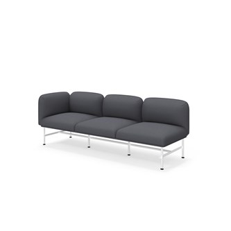 Nebula 3-pers. med armlæn højre