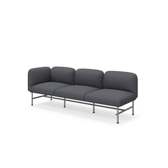 Nebula 3-pers. med armlæn højre