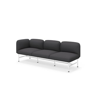 Nebula 3-pers. med armlæn højre