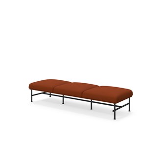 Nebula siddebænk 3-pers.