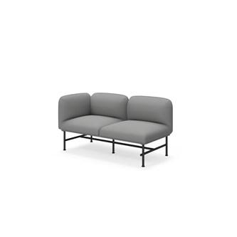 Nebula 2-pers. med armlæn højre