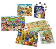 Puslespil sæt 3-5 år, 7 stk.