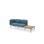 Nebula 2-pers. med armlæn højre, sidebord venstre