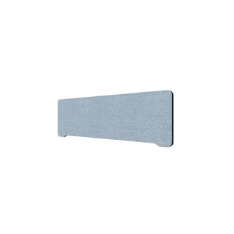 Edge bordskærm topmonteret B140xH40 cm