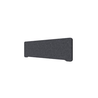 Edge bordskærm topmonteret B140xH40 cm