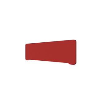 Edge bordskærm topmonteret B140xH40 cm