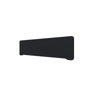 Edge bordskærm topmonteret B160xH40 cm