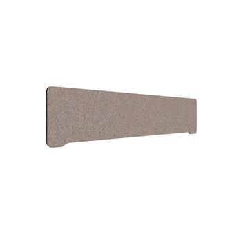 Edge bordskærm topmonteret B180xH40 cm
