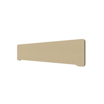 Edge bordskærm topmonteret B180xH40 cm