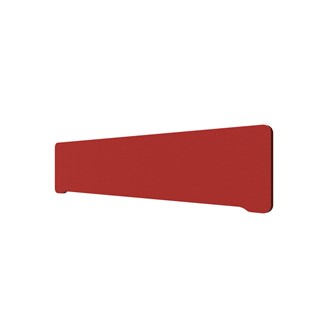 Edge bordskærm topmonteret B180xH40 cm