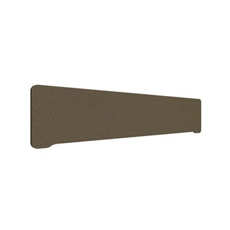 Edge bordskærm topmonteret B200xH40 cm