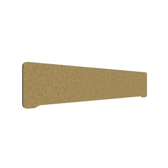Edge bordskærm topmonteret B200xH40 cm