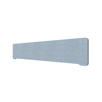 Edge bordskærm topmonteret B200xH40 cm