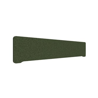 Edge bordskærm topmonteret B200xH40 cm