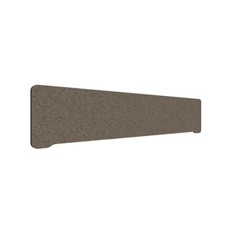 Edge bordskærm topmonteret B200xH40 cm