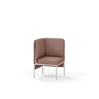 Adapt hjørnemodul lav ryg, sh45 h88 cm